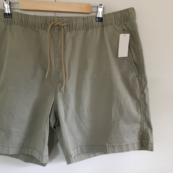 lZOD Saltwater Relaxed Classics Shorts Beige Mens Sz 2XL Elastic Waist Stretch - Picture 4 of 15